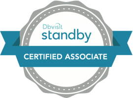 「Dbvisit Standby Certified Associate」ロゴマーク
