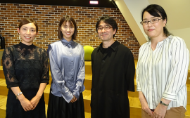 登壇者(左から)、池田佳乃子氏、三原勇希氏、馬場正尊氏、桑原晴代氏 登壇者(左から)、池田佳乃子氏、三原勇希氏、馬場正尊氏、桑原晴代氏