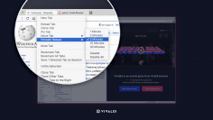 横スクロールアクションシューティングゲーム「Vivaldia」を搭載したパソコン・Android向け無料ウェブブラウザ　Vivaldi 3.4をリリース