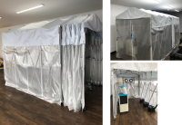 安価で高機能な陰圧式テント検査室の販売を開始