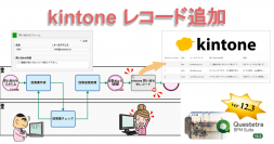 クエステトラ:クラウド型ワークフローv12.3、kintone 連携を追加