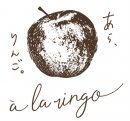 a la ringo(あら、りんご。)　ロゴ
