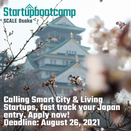 Startupbootcamp Scale Osakaの募集を開始しました。