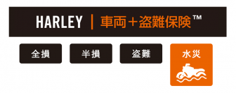 SBI日本少短、「HARLEY｜車両＋盗難保険™」で「車両水災特約」の取り扱い開始