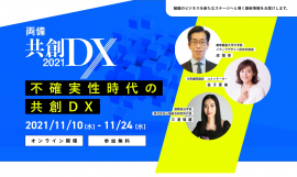 両備共創DX2021 メインビジュアル 両備共創DX2021 メインビジュアル