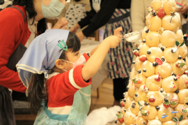 米粉パンのタワーケーキ 米粉パンのタワーケーキ