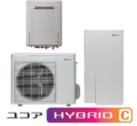 設置スペースが限られる狭小住宅にも対応できる
熱源分離型ハイブリッド給湯機に“ふろ給湯タイプ”を追加