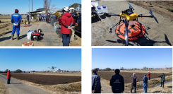 横芝光町においてドローンのデモフライトを実施しました ～国産ドローンの最新鋭機を体験～