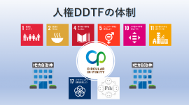 人権DDTFの体制のイメージ図 人権DDTFの体制のイメージ図