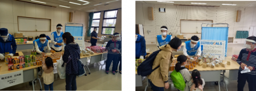 「『食』からつながる応援プロジェクト　第７回食品配付会」にボランティア参加しました ～非常災害用食料品のほか、手作りのヘチマたわしを板橋区在住の世帯に配付～