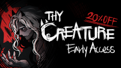 【新作アドベンチャー Thy Creature(ダイ・クリーチャー) 】Steamにて20%値引きイベント開催！