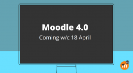 Moodle4.0 リリース Moodle4.0 リリース