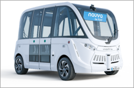 自動運転バス「NAVYA ARMA(アルマ)」 自動運転バス「NAVYA ARMA(アルマ)」