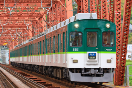 復刻展示予定の5000系「5551号車」 復刻展示予定の5000系「5551号車」