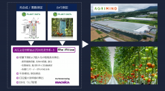 PLANT DATA、アグリマインド、マクニカ、植物の生体データとAIを用いた 収量予測/コスト最適化を行う実証実験を開始