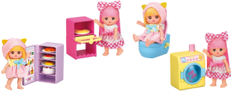 おうち遊びにぴったり!ポケットメルちゃんに「きほんの家具セット」が登場