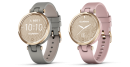 左から、Lily Classic Grey Leather／Cream Gold、Lily Sport Dust Rose／Cream Gold