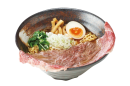 岐阜<蔵食房 龍々>「メガ飛騨牛高山ラーメン」 岐阜<蔵食房 龍々>「メガ飛騨牛高山ラーメン」