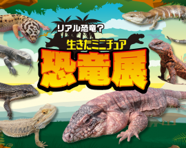 生きたミニチュア恐竜展 生きたミニチュア恐竜展