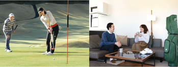 ゴルフ好きの人への贈り物やコンペ賞品に　ラウンドと宿泊ができる体験ギフトを発売