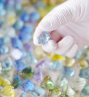 乾燥前の琥珀糖 乾燥前の琥珀糖