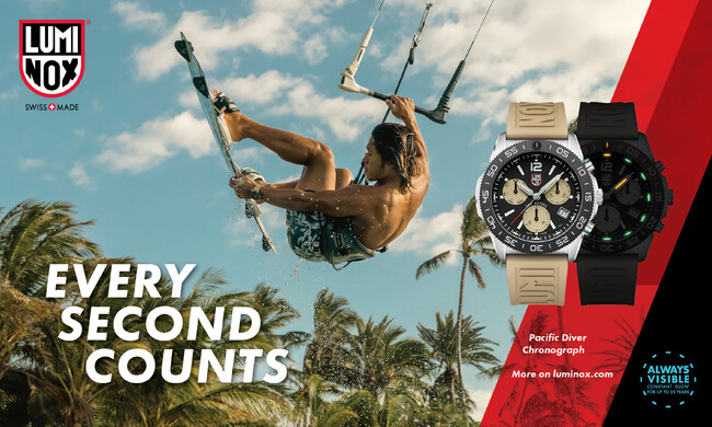 腕時計【ルミノックス】海に映える夏らしい世界限定＆洗練された２カラーが新登場！