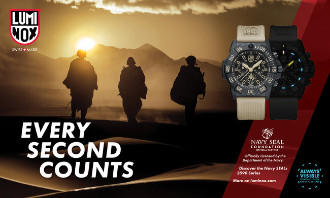 腕時計【ルミノックス】Navy SEAL Foundation～ネイビーシールズ基金（NSF）～新作はサンドカラーが印象的なクロノグラフモデル！