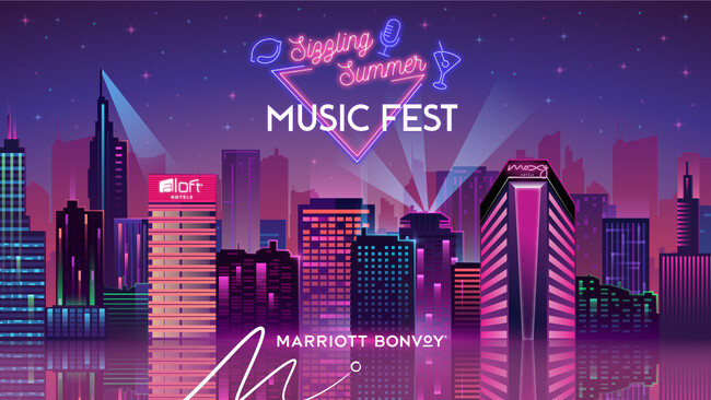 Marriott Bonvoy、音を通じて旅の力を体感する「Sizzling Summer Music Fest」を開催
