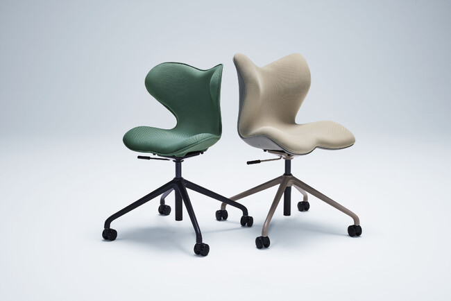 在宅ワークでもオフィスでも使えるキャスタータイプ2機種が登場　「Style Chair SMC」「Style Chair PMC」 7月26日発売