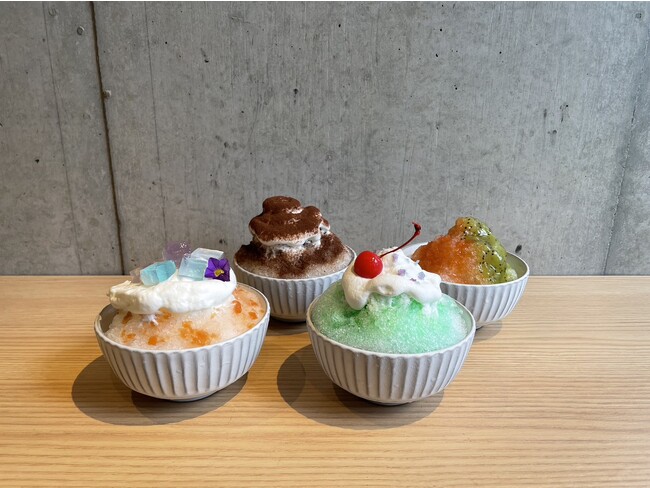 ～7月25日(火)は「かき氷の日」～京都「tsumugi cafe」“てぃらみすかき氷”“宝石かき氷” など4種を発売