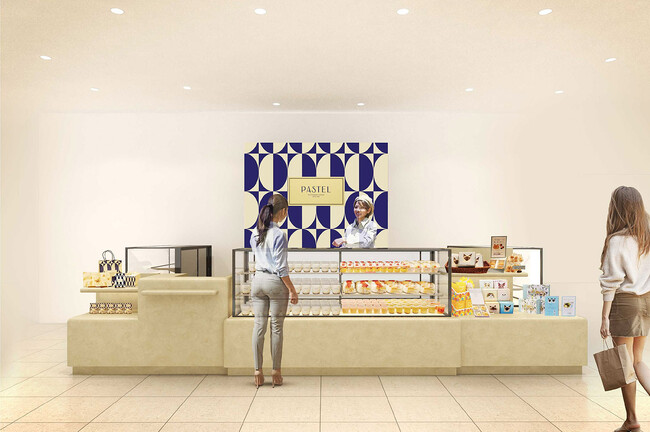 “なめらかプリンブーム”の火付け役「パステル（PASTEL）」新ロゴを採用した2号店「パステル ルミネ大宮店」