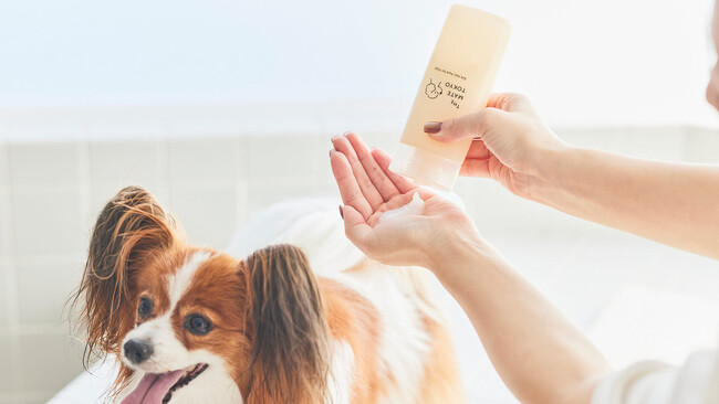 【The Mate Tokyo】ロングコート犬にもオススメ！“サラつや”トリートメント「シルクヘアパック」が7/27新発売！