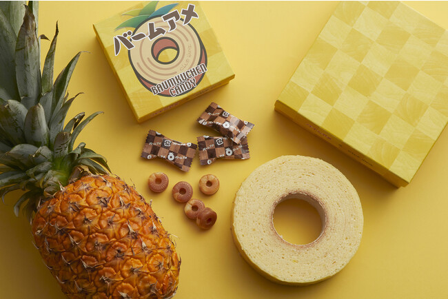 “まあるいお菓子”で生まれたご円（縁）【パインアメ×CLUB HARIE】コラボレーション商品を8月16日より発売