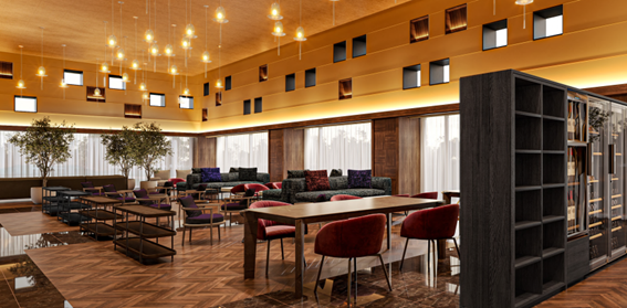 龍宮城スパホテル三日月富士見亭「Club Lounge」８月１日にオープン