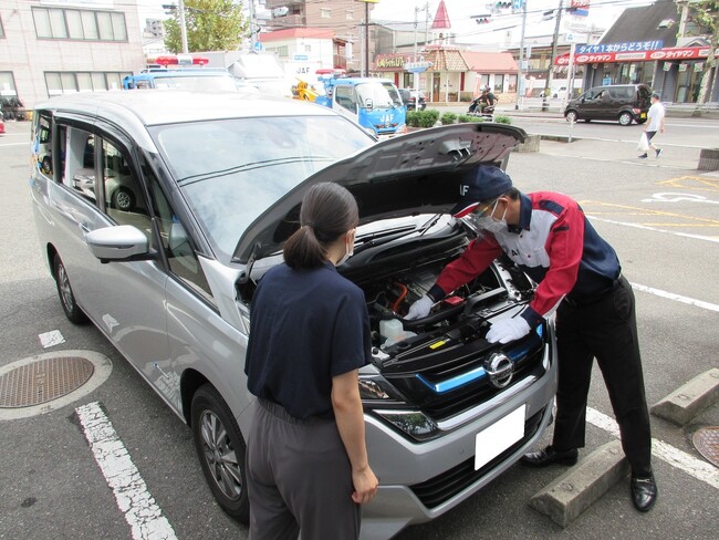 【JAF広島】夏休み・お盆の長距離ドライブに備えて　マイカー点検教室を開催します
