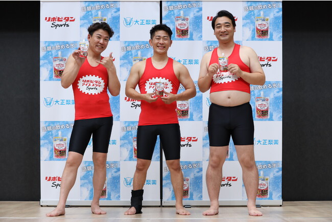 ＜イベント レポート＞「ジャングルポケット」が“暑い”街の１つ練馬区に登場！冷たいリポビタンアイススラリー Sportsとともに“どこにも効かないエクササイズ” を披露