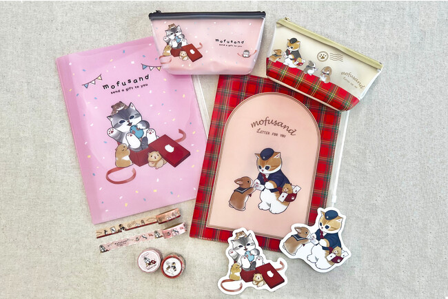 『もふにゃんこ文具 第2弾』の販売開始