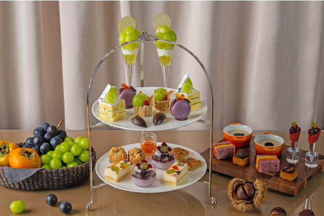 東京マリオットホテル　ぶどうを主役に、秋の味覚を頬張る至福のひと時を「Afternoon Tea -Autumn Fruits Basket-」を発売