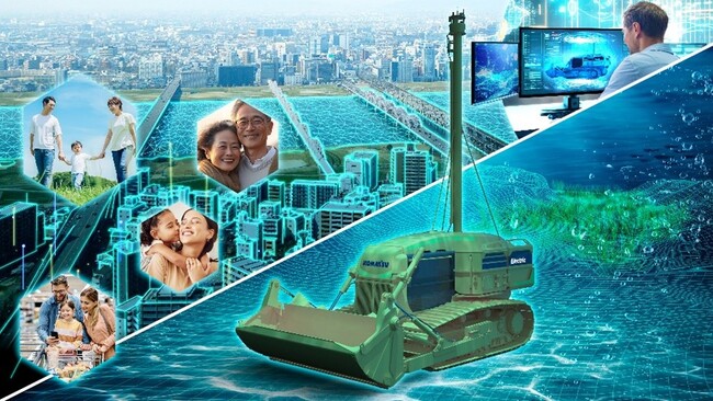 2025年日本国際博覧会に、コマツと青木あすなろ建設が共同で協賛