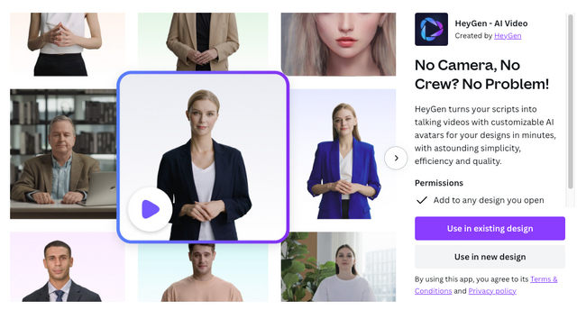 【速報】『HeyGen』と『Canva』がデザインにAIアバター動画を提供