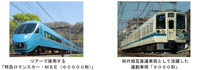 ８月２７日、小田急線・千代田線相互直通４５周年記念ツアーを実施