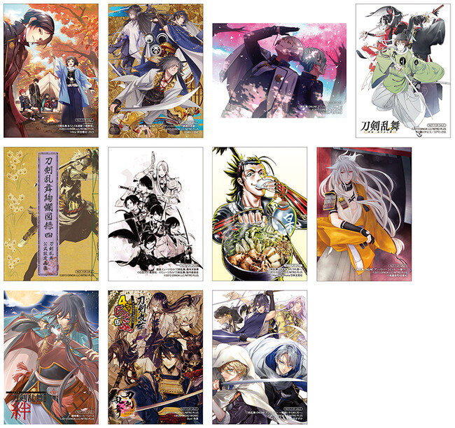 「『刀剣乱舞』夏の携帯絵札（フォンタブ用イラストカード）集めの段」が、全国アニメイト・アニメイト通販にて8月4日から開催！　豪華作家陣によるイラストを使用した特典がもらえる!!