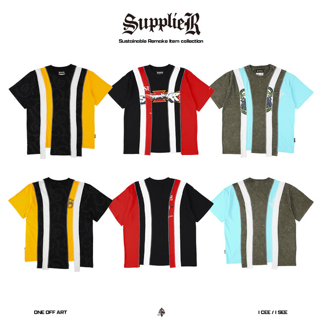 「SUPPLIER」が日本の若手アーティストとのコラボコレクション“ONE OFF ART”の第四弾をローンチ。