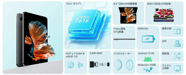 【キャンペーン最終日】限定価格14919円で8インチのフラッグシップタブレットを特別販売中