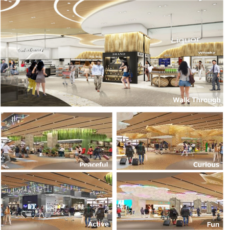 関西国際空港　T1リノベーション　国際線出発エリアの新規出店店舗決定