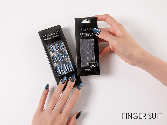 KPOPアイドル愛用の韓国発ネイルチップブランドFINGER SUITが超強力粘着シールの新発売を記念して「両面接着シール」を期間限定で無料プレゼント！