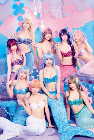 美しき夏のマーメイドたちがヤングアニマルWebに降臨♪　PPエンタープライズのメンバーがみんなでグラビア登場！！