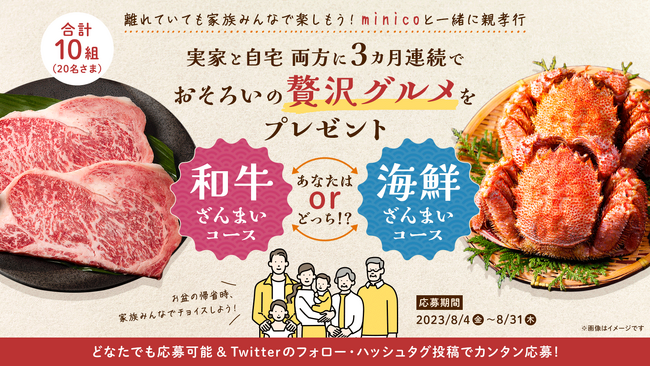 実家にもぴったりな光回線「So-net 光 minico」が離れて暮らす親子のコミュニケーションをサポートするプレゼントキャンペーンを実施