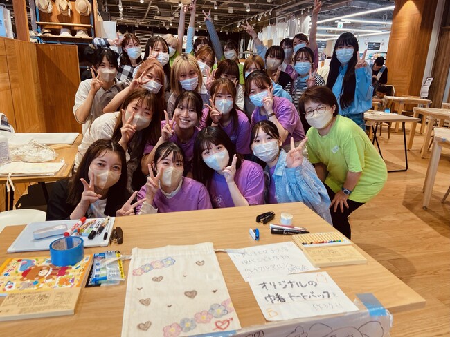 同志社女子大学生が、こども向けワークショップを実施