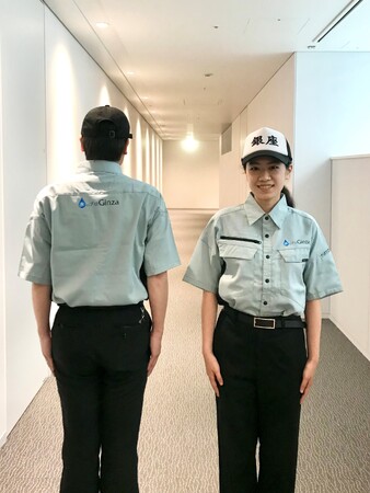 【水のプロGinza】オリジナルユニフォームを制作致しました。